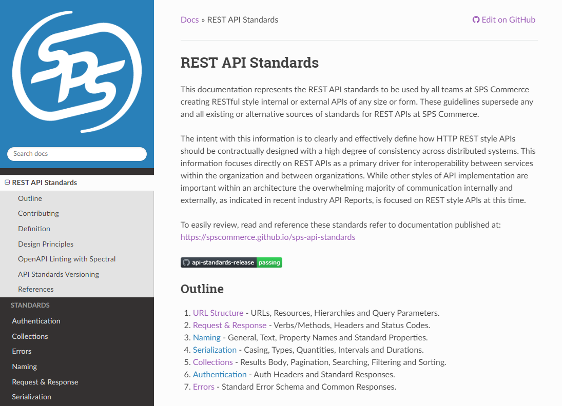 SPS Commerce REST API Standards Now Open Source